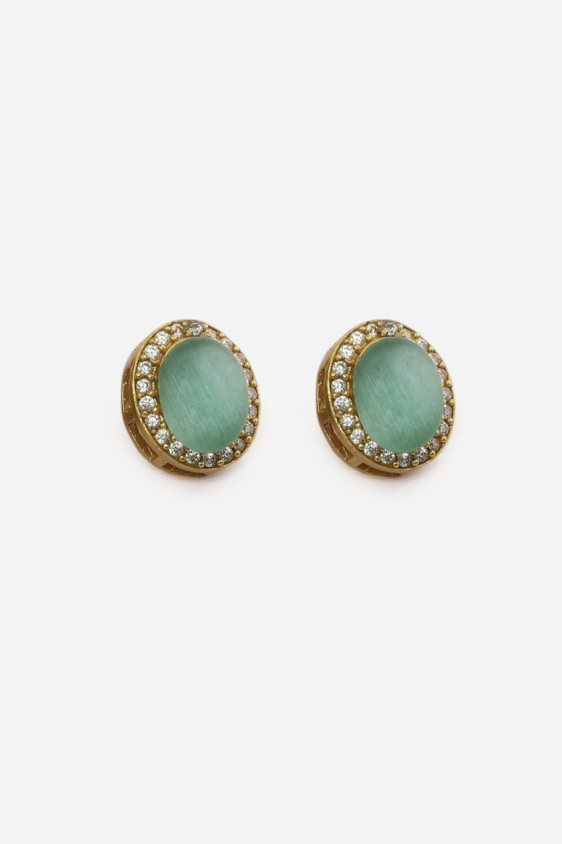 Sage Green Earring, , image 2